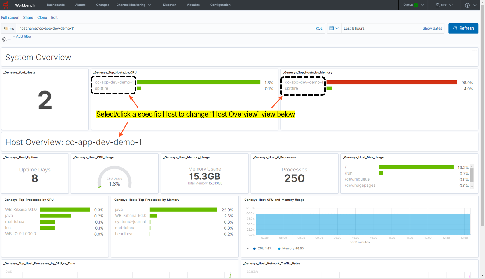 WB 9.1 Metrics Dashboard Select Host.png